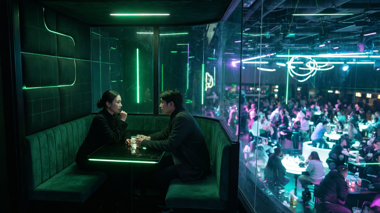 Private conversation aside from the public floor