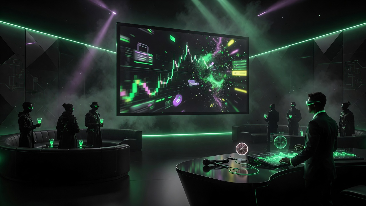 Host playing a shared screen for a room