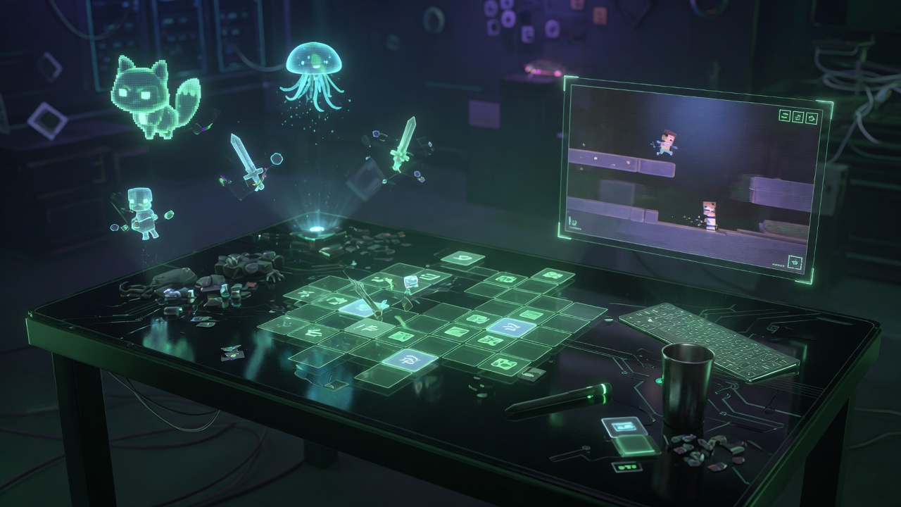 In-browser game studio